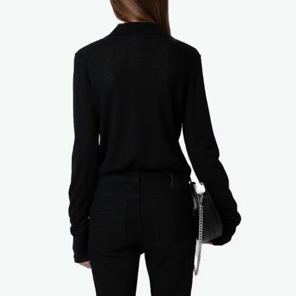 Sally Diamante Cashmere Sweater from Zadig & Voltaire - Picture 3 of 14